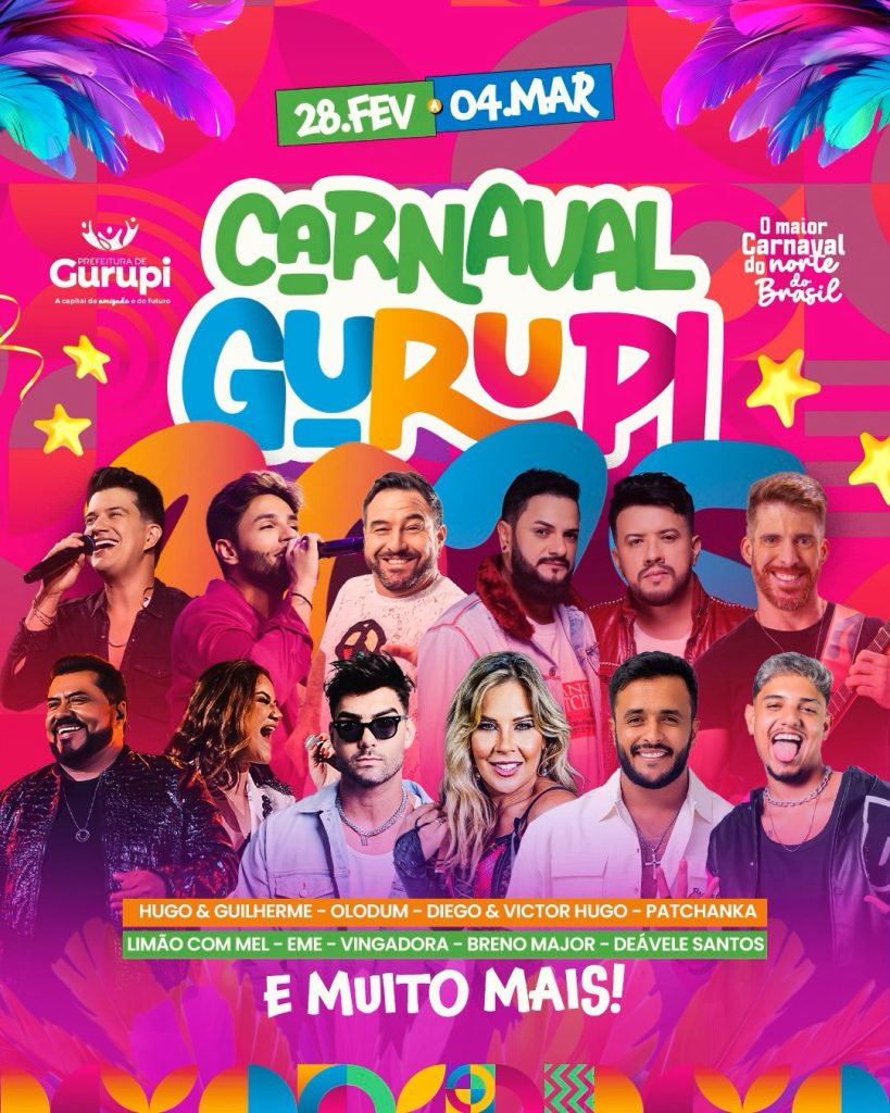 Gurupi se prepara para o maior Carnaval do Norte do Brasil