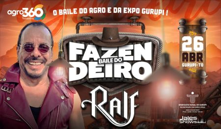 Baile do Fazendeiro abre a temporada das exposições agropecuárias e celebra os 50 anos da Expo Gurupi com show de Ralf